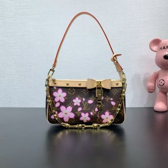 Louis Vuitton Floral Monogram Shoulder Bag