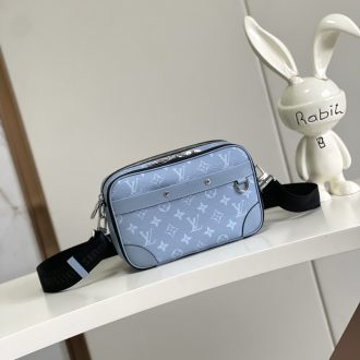 Louis Vuitton Monogram Blue Crossbody Bag
