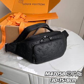 Louis Vuitton Monogram Embossed Waist Bag