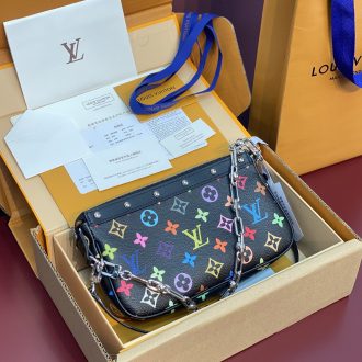 Louis Vuitton Multicolor Monogram Canvas Shoulder Bag