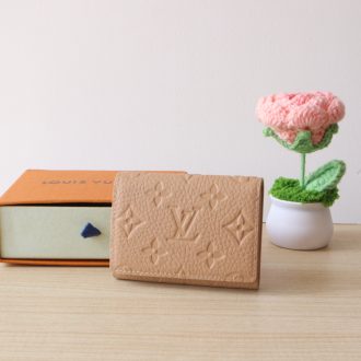 Louis Vuitton Textured Leather Card Holder