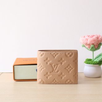Louis Vuitton Monogram Embossed Leather Wallet