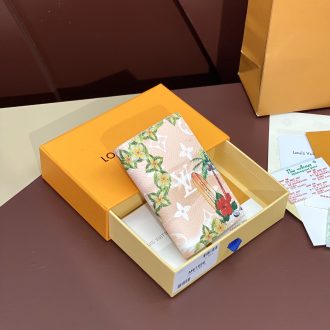 Louis Vuitton Floral Printed Card Holder
