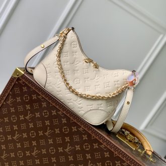 Louis Vuitton Monogram Embossed Leather Shoulder Bag