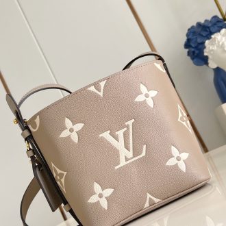 Louis Vuitton Monogram Leather Bucket Bag