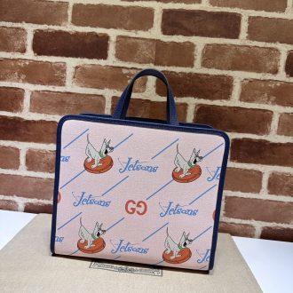 Gucci Jetsons Canvas Tote Bag