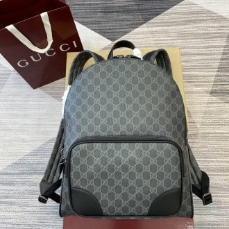 Gucci Monogram Canvas Backpack