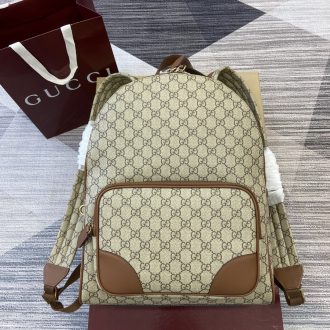 Gucci Monogram Canvas Backpack