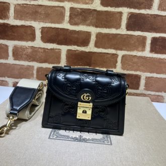 Gucci GG Embossed Leather Mini Bag