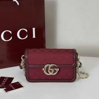 Gucci GG Marmont Small Matelassé Shoulder Bag