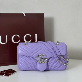 Gucci GG Marmont Matelassé Leather Shoulder Bag