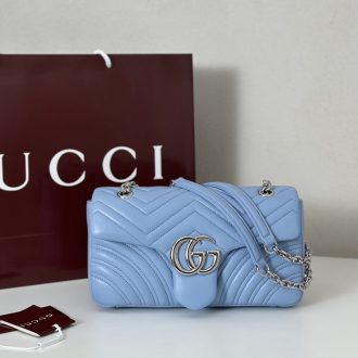 Gucci GG Marmont Matelassé Leather Shoulder Bag