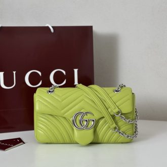 Gucci Marmont Matelassé Leather Shoulder Bag