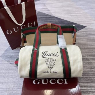 Gucci Canvas Duffle Bag
