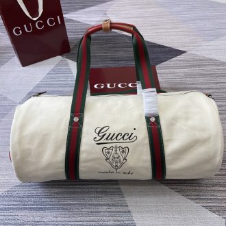 Gucci Canvas Duffle Bag