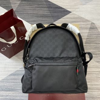 Gucci Signature Black Backpack