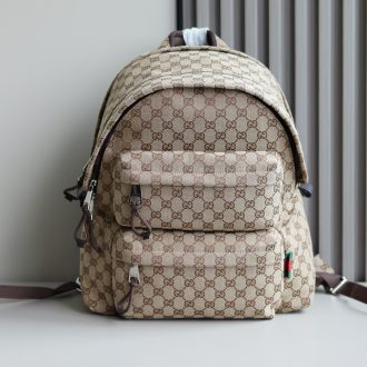 Gucci Monogram Canvas Backpack