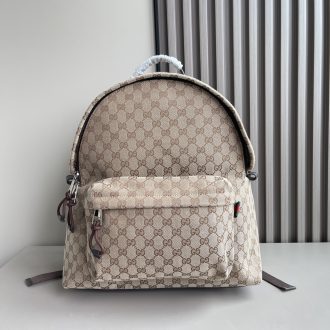 Gucci Monogram Canvas Backpack