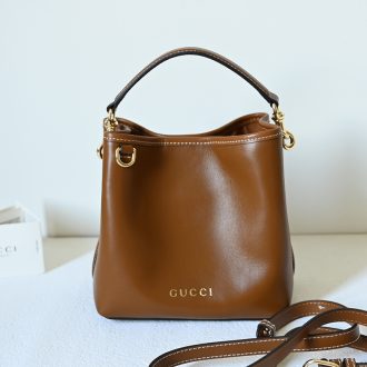 Gucci Classic Leather Top Handle Bag