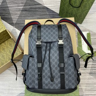 Gucci Monogram Canvas Backpack