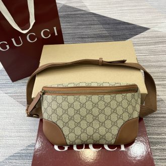 Gucci Monogram Canvas Belt Bag