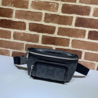 Gucci Monogram Canvas Belt Bag