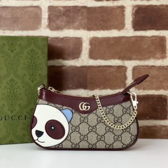 Gucci Panda Print Mini Shoulder Bag