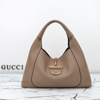 Gucci Timeless Leather Hobo Bag