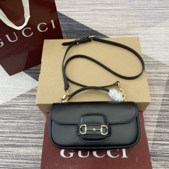 Gucci Horsebit 1955 Leather Shoulder Bag