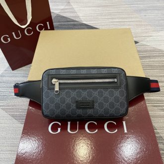 Gucci Monogram Canvas Belt Bag