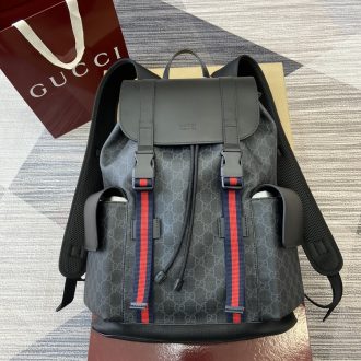 Gucci Men's GG Supreme Canvas Backpack
