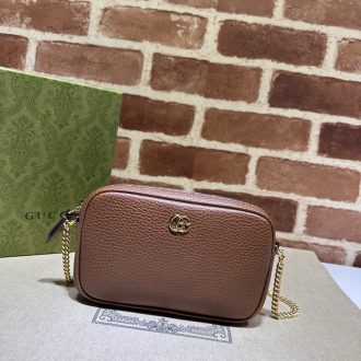Gucci GG Marmont Leather Mini Crossbody Bag