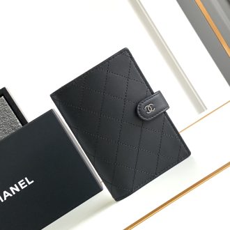 Chanel Quilted Leather Card Holder