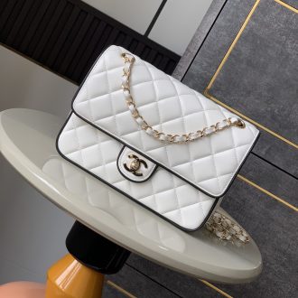 Chanel Quilted Leather Classic Flap Bag