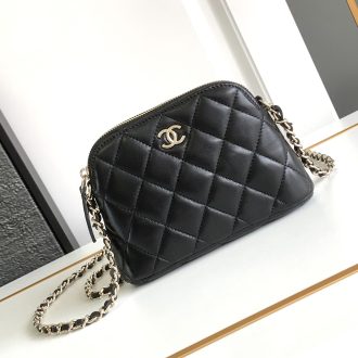 Chanel Quilted Leather Crossbody Bag