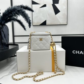 Chanel Mini Quilted Leather Crossbody Bag