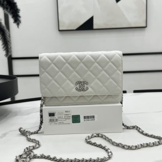Chanel Quilted Leather Mini Flap Bag