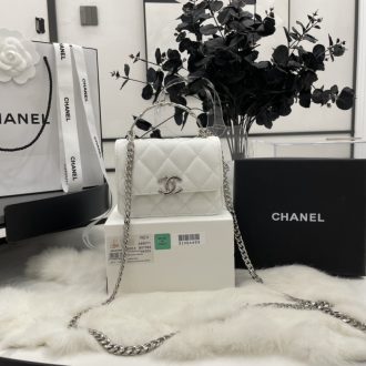 Chanel Quilted Leather Crossbody Bag