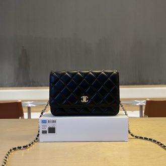 Chanel Quilted Leather Shoulder Bag