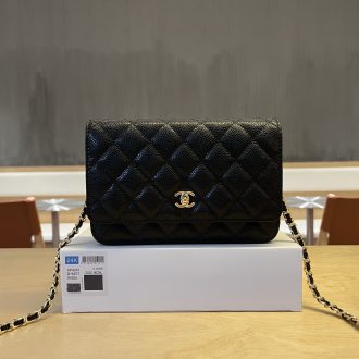 Chanel Quilted Leather Crossbody Bag