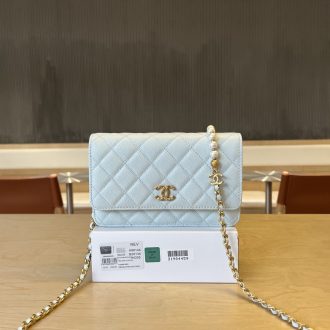 Chanel Quilted Leather Mini Bag