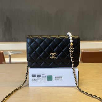 Chanel Quilted Leather Chain Bag