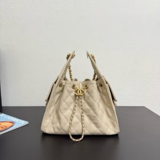 Chanel Quilted Leather Shoulder Bag