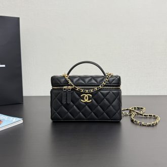 Chanel Quilted Lambskin Vanity Bag