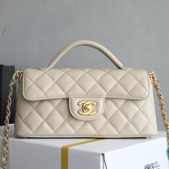 Chanel Quilted Leather Flap Bag