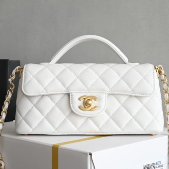 Chanel Classic Quilted Leather Flap Bag