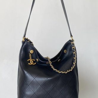 Chanel Quilted Leather Shoulder Bag