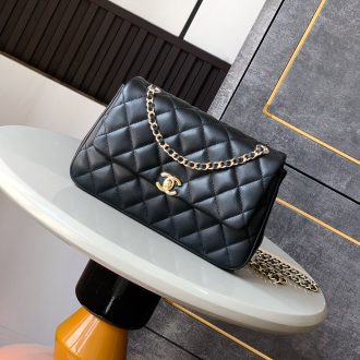 Chanel Quilted Leather Shoulder Bag