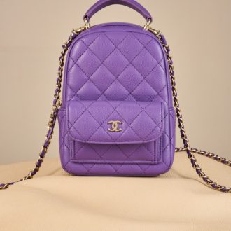 Chanel Quilted Mini Backpack