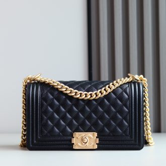 Chanel Quilted Leather Shoulder Bag
